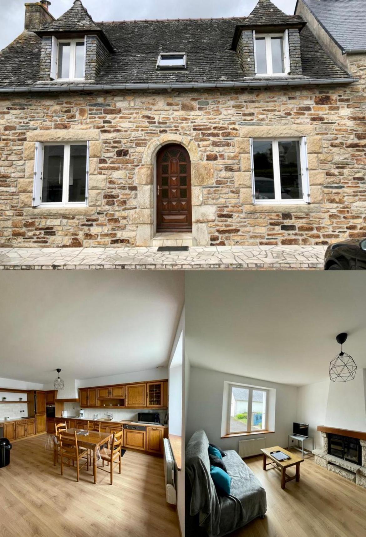 Charmante Maison En Pierre Morlaix Dış mekan fotoğraf